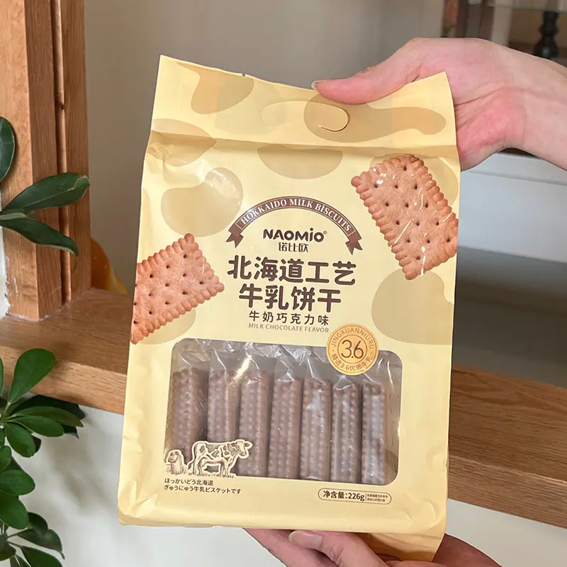 Mliječni keksi s okusom mliječne čokolade